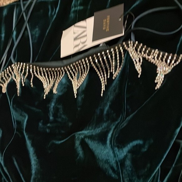 Zara Velvet mini dress - Picture 4 of 6